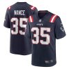 NFL Men's New England Patriots Jim Nance Nike Navy Retired Player Jersey