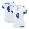 NFL Women's Dallas Cowboys Dak Prescott Nike White Team Game Jersey