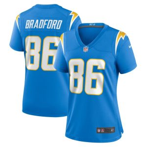 NFL Women's Los Angeles Chargers Trevon Bradford Nike Powder Blue Player Game Jersey