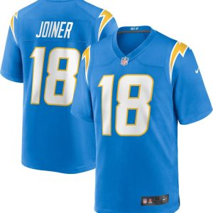 NFL Men's Los Angeles Chargers Charlie Joiner Nike Powder Blue Game Retired Player Jersey