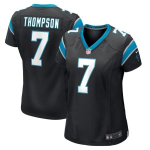 NFL Women's Carolina Panthers Shaq Thompson Nike Black Player Game Jersey