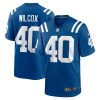 NFL Men's Indianapolis Colts Chris Wilcox Nike Royal Game Jersey