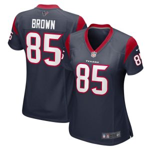 NFL Women's Houston Texans Pharaoh Brown Nike Navy Nike Game Jersey
