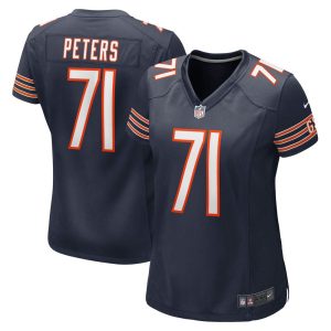 NFL Women's Chicago Bears Jason Peters Nike Navy Game Jersey