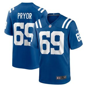 NFL Men's Indianapolis Colts Matt Pryor Nike Royal Game Jersey