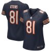 NFL Women's Chicago Bears Doug Atkins Nike Navy Game Retired Player Jersey