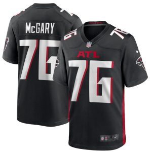 NFL Men's Atlanta Falcons Kaleb McGary Nike Black Game Jersey