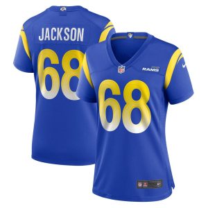 NFL Women's Los Angeles Rams AJ Jackson Nike Royal Game Jersey