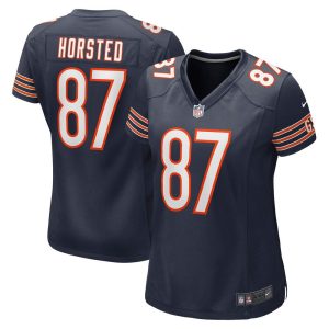 NFL Women's Chicago Bears Jesper Horsted Nike Navy Game Jersey