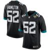 NFL Men's Jacksonville Jaguars DaVon Hamilton Nike Black Game Jersey