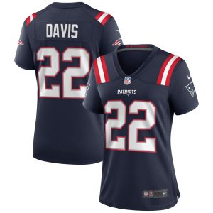NFL Women's New England Patriots Cody Davis Nike Navy Game Jersey