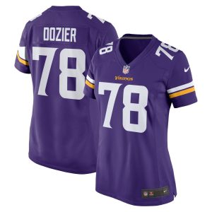 NFL Women's Minnesota Vikings Dakota Dozier Nike Purple Game Jersey