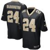 NFL Men's New Orleans Saints Dwayne Washington Nike Black Game Player Jersey