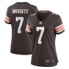 NFL Women's Cleveland Browns Jacoby Brissett Nike Brown Game Jersey