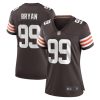NFL Women's Cleveland Browns Taven Bryan Nike Brown Game Jersey