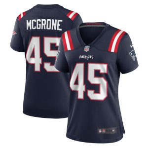 NFL Women's New England Patriots Cameron McGrone Nike Navy Game Jersey