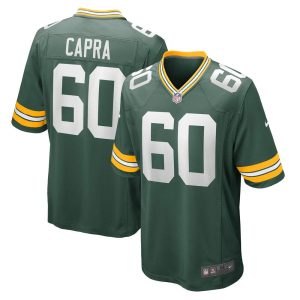 NFL Men's Green Bay Packers Jacob Capra Nike Green Game Jersey