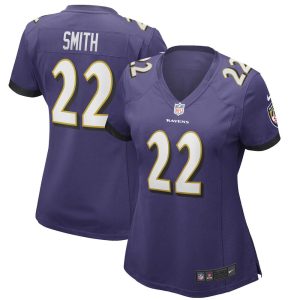 NFL Women's Baltimore Ravens Jimmy Smith Nike Purple Game Jersey