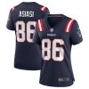 NFL Women's New England Patriots Devin Asiasi Nike Navy Team Game Jersey