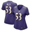 NFL Women's Baltimore Ravens Chuck Wiley Nike Purple Player Game Jersey
