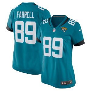 NFL Women's Jacksonville Jaguars Luke Farrell Nike Teal Nike Game Jersey