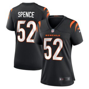 NFL Women's Cincinnati Bengals Noah Spence Nike Black Game Jersey