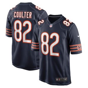NFL Men's Chicago Bears Isaiah Coulter Nike Navy Game Jersey