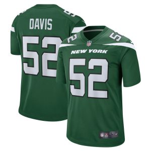 NFL Men's New York Jets Jarrad Davis Nike Gotham Green Game Jersey