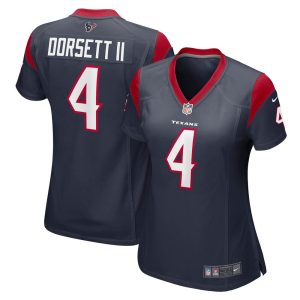 NFL Women's Houston Texans Phillip Dorsett II Nike Navy Game Jersey