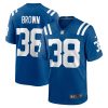 NFL Men's Indianapolis Colts Tony Brown Nike Royal Player Game Jersey