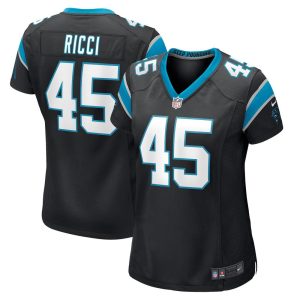 NFL Women's Carolina Panthers Giovanni Ricci Nike Black Player Game Jersey