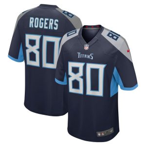 NFL Men's Tennessee Titans Chester Rogers Nike Navy Game Jersey
