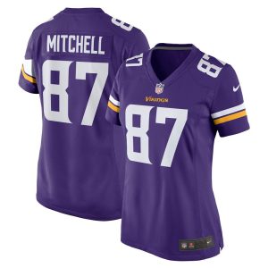 NFL Women's Minnesota Vikings Myron Mitchell Nike Purple Game Jersey