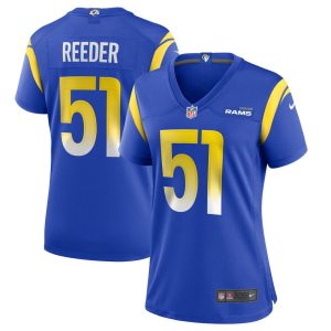 NFL Women's Los Angeles Rams Troy Reeder Nike Royal Game Jersey