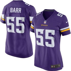 NFL Women's Minnesota Vikings Anthony Barr Nike Purple Game Player Jersey