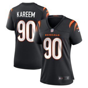 NFL Women's Cincinnati Bengals Khalid Kareem Nike Black Game Jersey