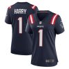 NFL Women's New England Patriots N'Keal Harry Nike Navy Game Player Jersey