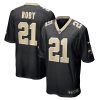 NFL Men's New Orleans Saints Bradley Roby Nike Black Game Jersey