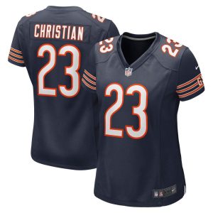 NFL Women's Chicago Bears Marqui Christian Nike Navy Player Game Jersey