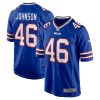 NFL Men's Buffalo Bills Jaquan Johnson Nike Royal Game Player Jersey