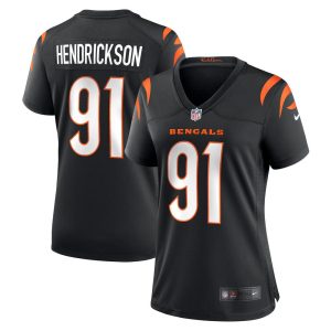 NFL Women's Cincinnati Bengals Trey Hendrickson Nike Black Game Jersey