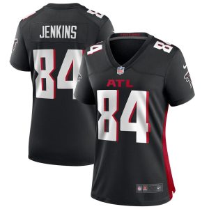 NFL Women's Atlanta Falcons Alfred Jenkins Nike Black Game Retired Player Jersey