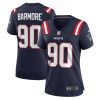 NFL Women's New England Patriots Christian Barmore Nike Navy Player Game Jersey