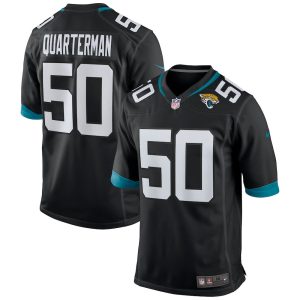 NFL Men's Jacksonville Jaguars Shaquille Quarterman Nike Black Game Jersey