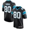 NFL Men's Carolina Panthers Ian Thomas Nike Black Game Jersey