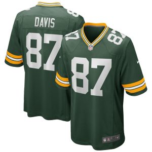 NFL Men's Green Bay Packers Willie Davis Nike Green Game Retired Player Jersey