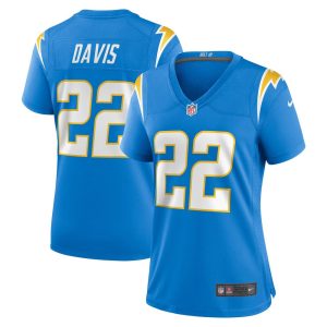NFL Women's Los Angeles Chargers Michael Davis Nike Powder Blue Player Game Jersey