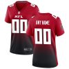NFL Women's Atlanta Falcons Nike Red Alternate Custom Game Jersey