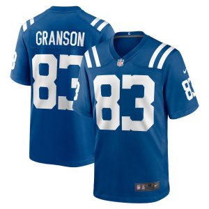 NFL Men's Indianapolis Colts Kylen Granson Nike Royal Game Jersey