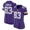 NFL Women's Minnesota Vikings Tyler Conklin Nike Purple Game Jersey